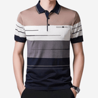 Camisa Polo Listrada Premium Masculina