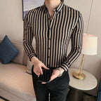 Camisa Social Masculina Slim Bellaro®