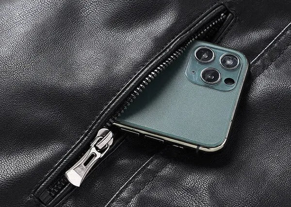 Jaqueta Masculina de Couro Bellaro® S1093