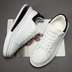 Tênis de Couro Branco Masculino