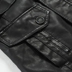 Jaqueta longa de Couro Masculina Bellaro®