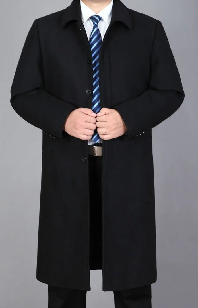 Sobretudo Masculino Plus Size de Lã Grife Bellaro®