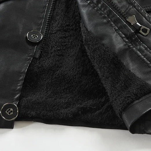 Jaqueta longa de Couro Masculina Bellaro®