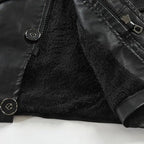 Jaqueta longa de Couro Masculina Bellaro®
