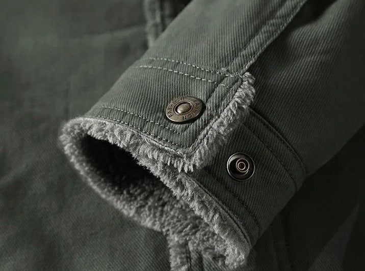 Jaqueta Militar Masculina Interior de Lã Bellaro®