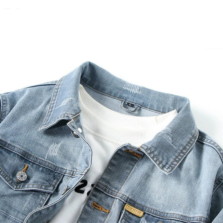 Jaqueta Jeans Denim Masculina Bellaro®