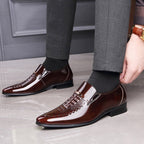 Sapato Masculino de Couro Envernizado Bellaro® S1090