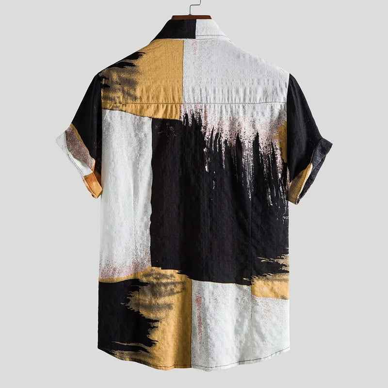 Camisa Masculina Estampada Bellaro Tauá®