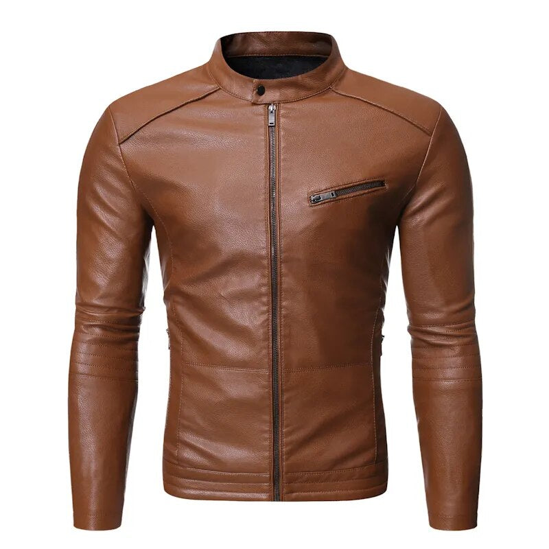 Jaqueta Masculina de Couro Bellaro® S1105