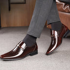 Sapato Masculino de Couro Envernizado Bellaro® S1090