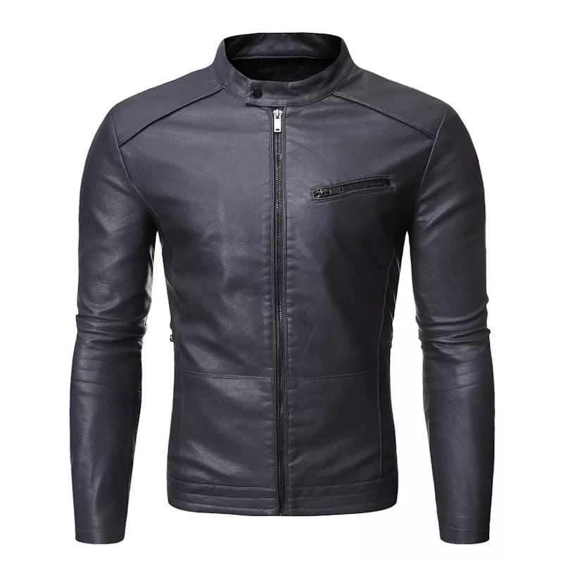 Jaqueta Masculina de Couro Bellaro® S1105