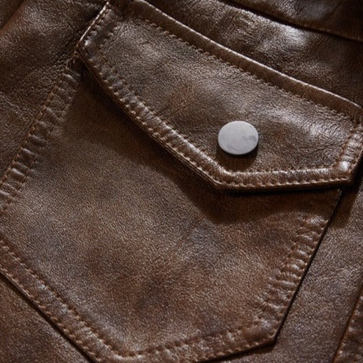 Jaqueta Masculina de Couro Original Bellaro®