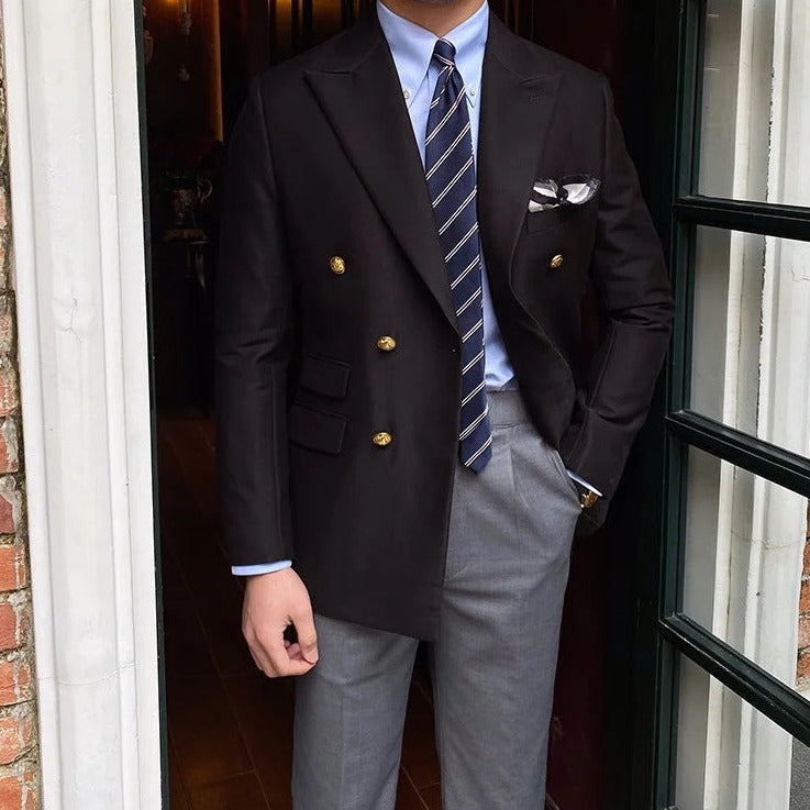 Blazer Slim Masculino Transpassado Bellaro® S1281