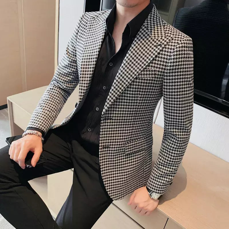 Blazer Masculino Xadrez Bellaro® S1209