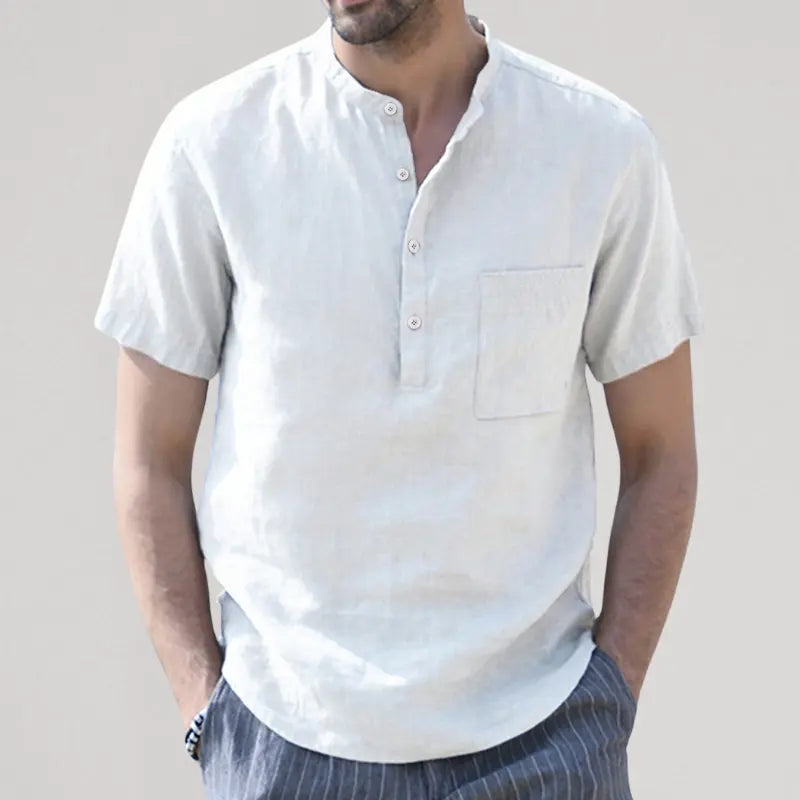 Camisa Masculina de Linho Bellaro® S1054