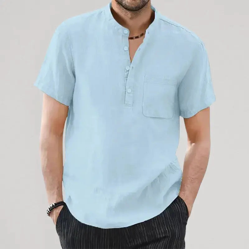 Camisa Masculina de Linho Bellaro® S1054