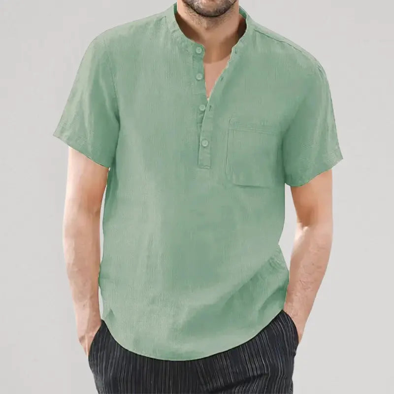 Camisa Masculina de Linho Bellaro® S1054