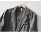 Blazer Masculino de Linho Slim Fit Bellaro® S1046