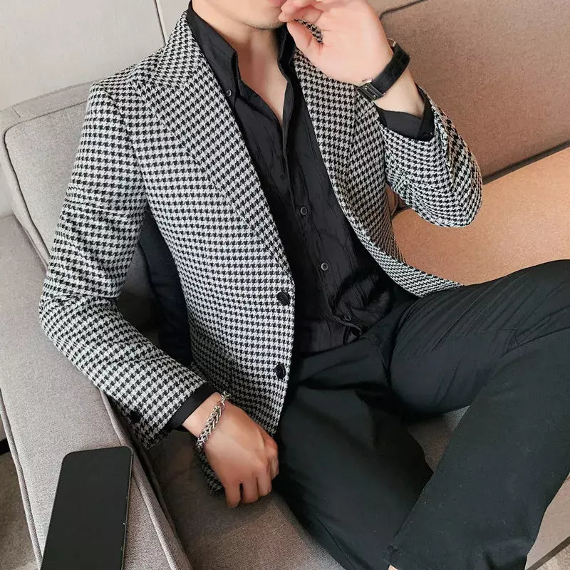 Blazer Masculino Xadrez Bellaro® S1209