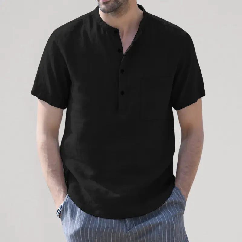 Camisa Masculina de Linho Bellaro® S1054