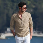 Camisa Masculina de Linho Bellaro® S1053