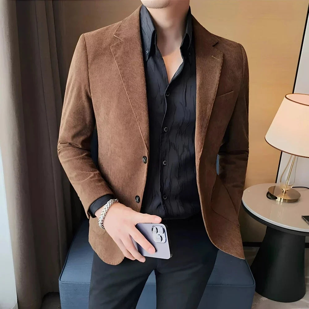 Blazer Masculino de Veludo Bellaro® S1208