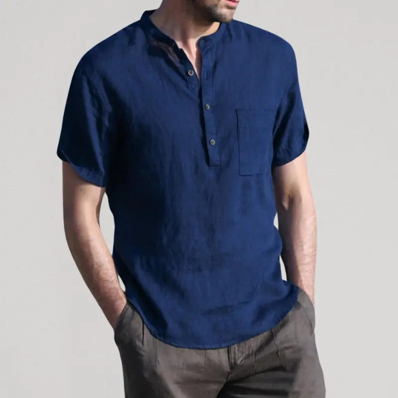 Camisa Masculina de Linho Bellaro® S1054