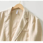 Blazer Masculino de Linho Slim Fit Bellaro® S1046