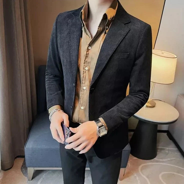 Blazer Masculino de Veludo Bellaro® S1208