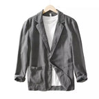 Blazer Masculino de Linho Slim Fit Bellaro® S1046