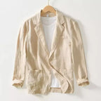 Blazer Masculino de Linho Slim Fit Bellaro® S1046