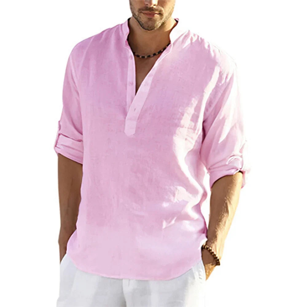 Camisa Masculina de Linho Bellaro® S1329