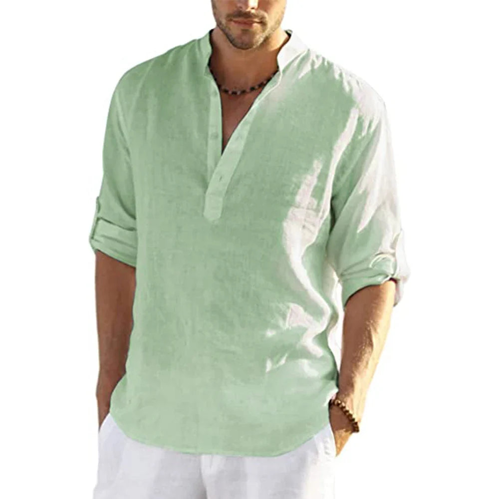 Camisa Masculina de Linho Bellaro® S1329