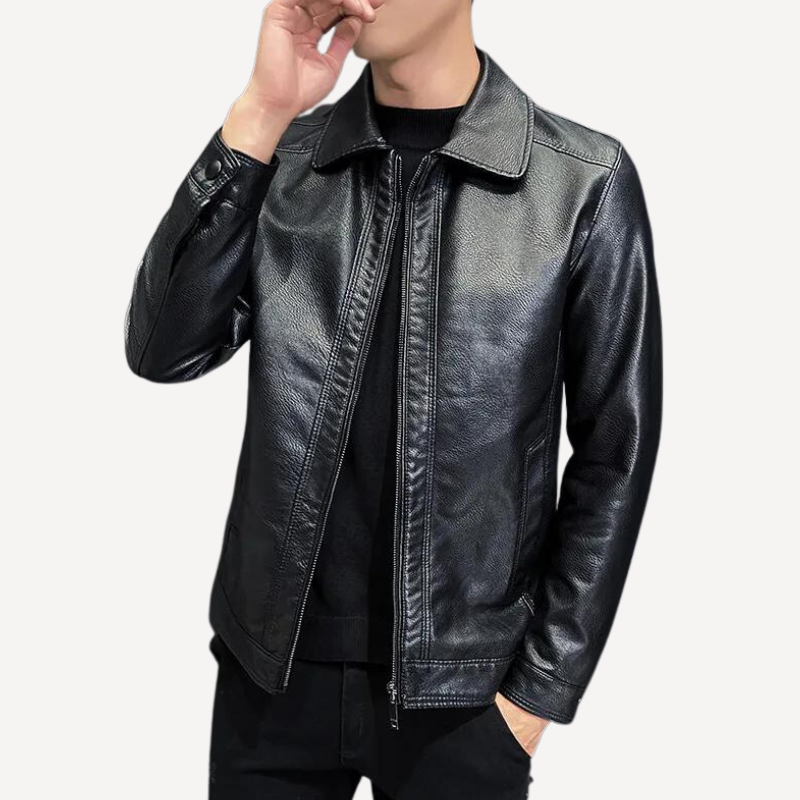 Jaqueta Masculina de Couro Bellaro® S1098