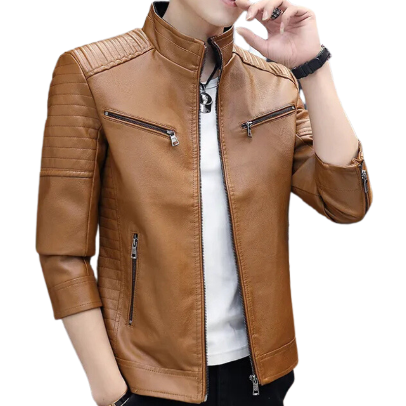 Jaqueta de Couro Masculina Bellaro®
