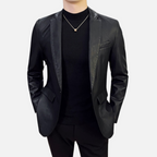 Blazer Masculino de Couro Bellaro® S1063