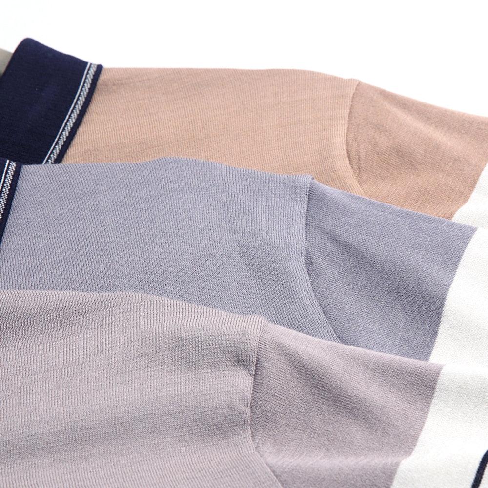 Camisa Polo Listrada Premium Masculina