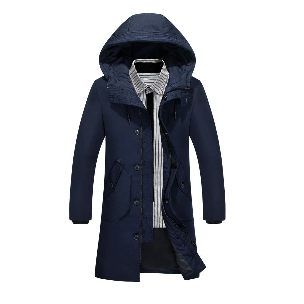 Jaqueta Masculina Puffer Longa Bellaro® S1328