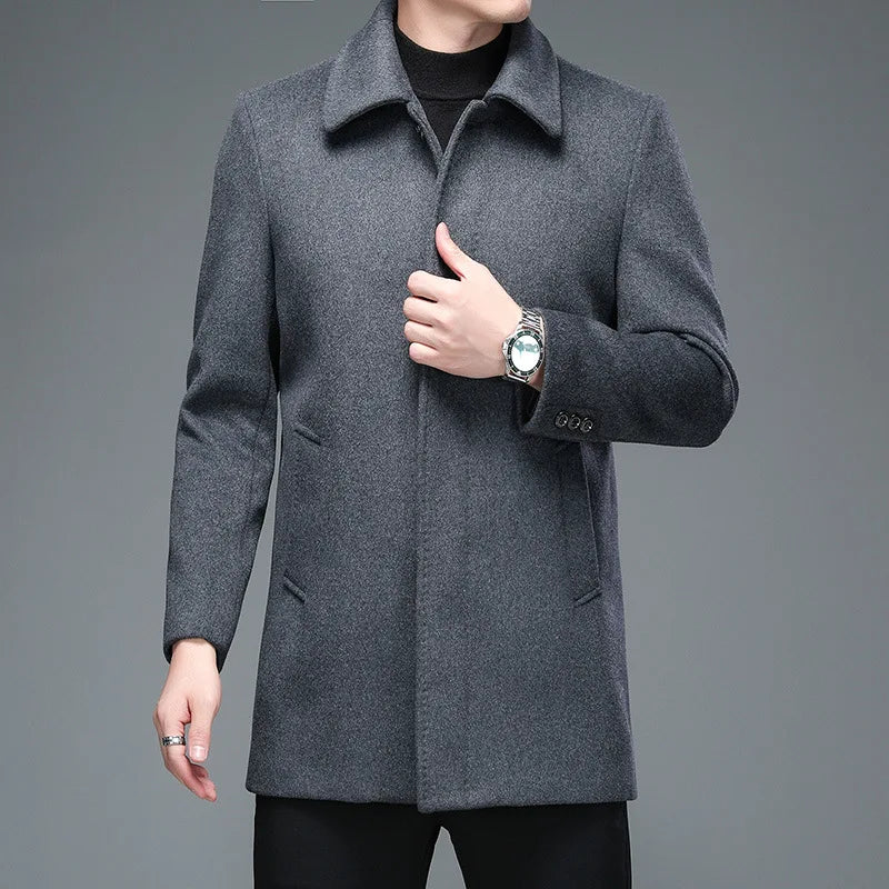Sobretudo Masculino de Lã Grife Bellaro® S1264