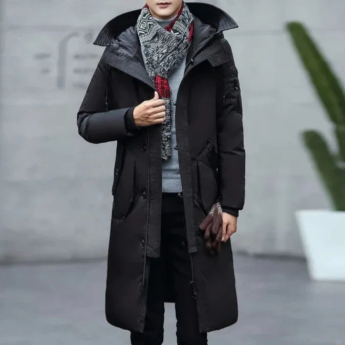 Jaqueta Masculina Puffer Longa Bellaro® S1328