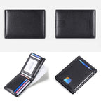 Carteira Masculina de Couro Antifurto Tecnologia RFID