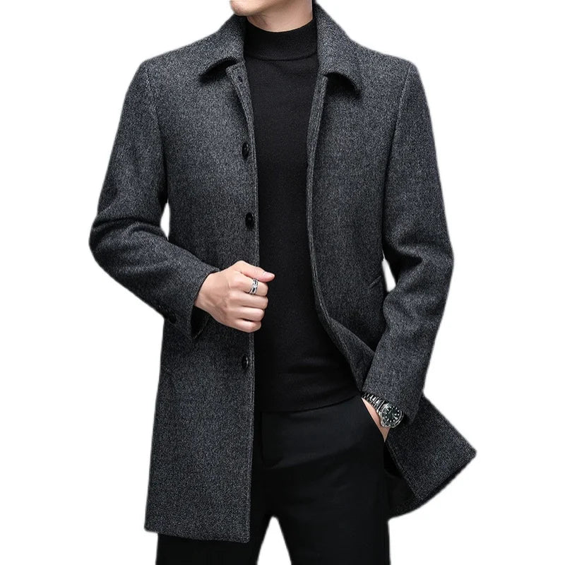 Sobretudo Masculino de Lã Grife Bellaro® S1264
