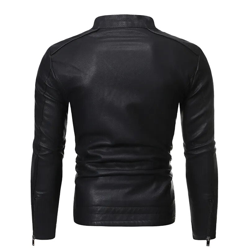 Jaqueta Masculina de Couro Bellaro® S1105