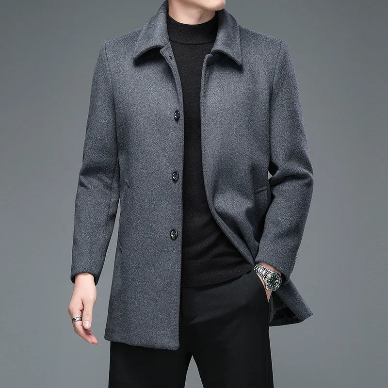 Sobretudo Masculino de Lã Grife Bellaro® S1264