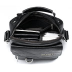 Bolsa de Couro Pequena Masculina Impermeável