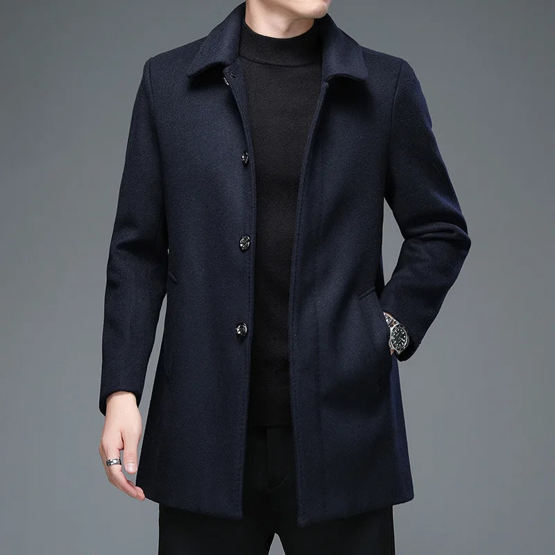 Sobretudo Masculino de Lã Grife Bellaro® S1264