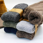 Meia de Lã Inverno 3x Par Inclui 6 Peças