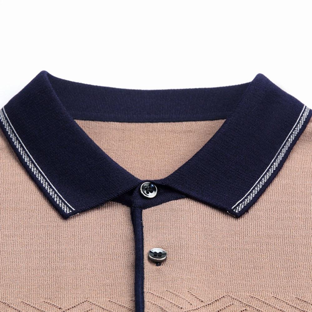 Camisa Polo Listrada Premium Masculina