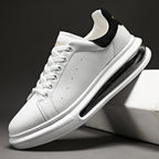 Tênis de Couro Branco Masculino