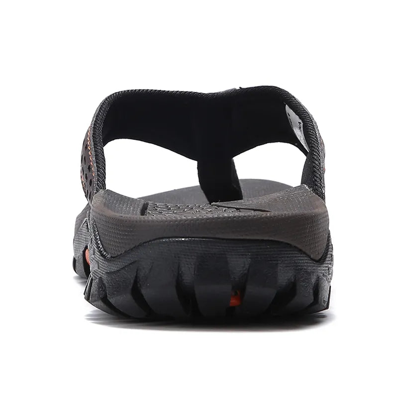 Chinelo Masculino de Couro Bellaro® S1205